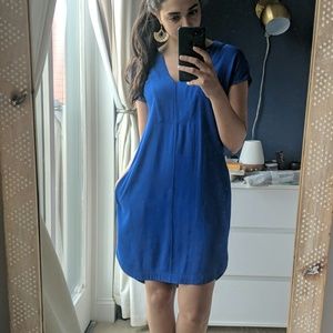 Madewell V-neck Shift Dress